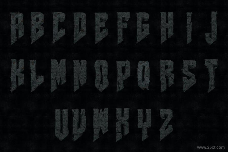 25xt-127150 Cyber3DLettersHiRes-RustMetalz5.jpg