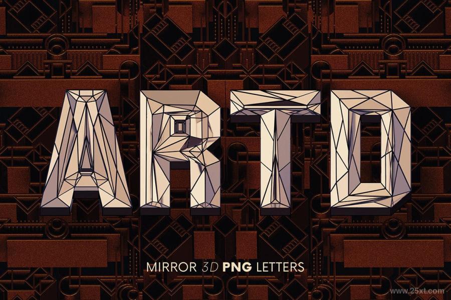 25xt-127151 ArtdecoMirror-3DLetteringz5.jpg