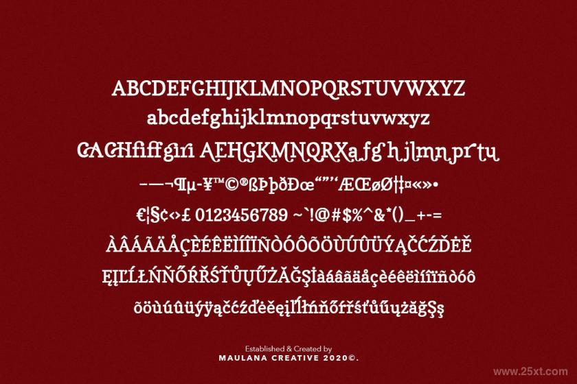 25xt-610075 MorishDisplaySerifHandmadeFontLigatureTypez11.jpg