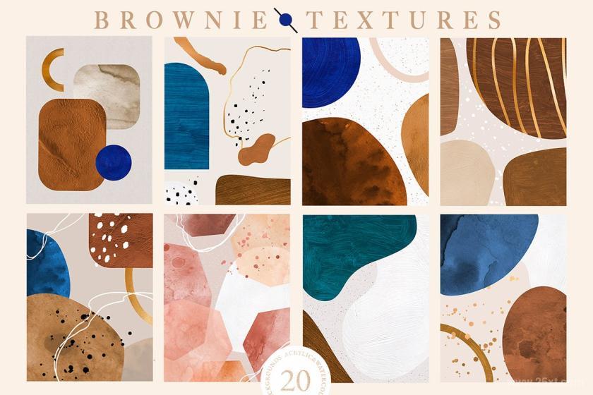 25xt-710641 BrownieInvitationTexturesz6.jpg