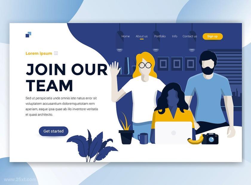 25xt-710943 LandingPageTemplateonVariousTopicsz6.jpg