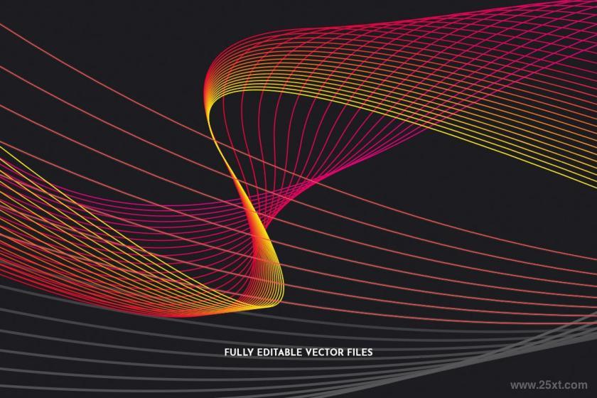 25xt-611131 GridWavyShapesBackgroundsz4.jpg