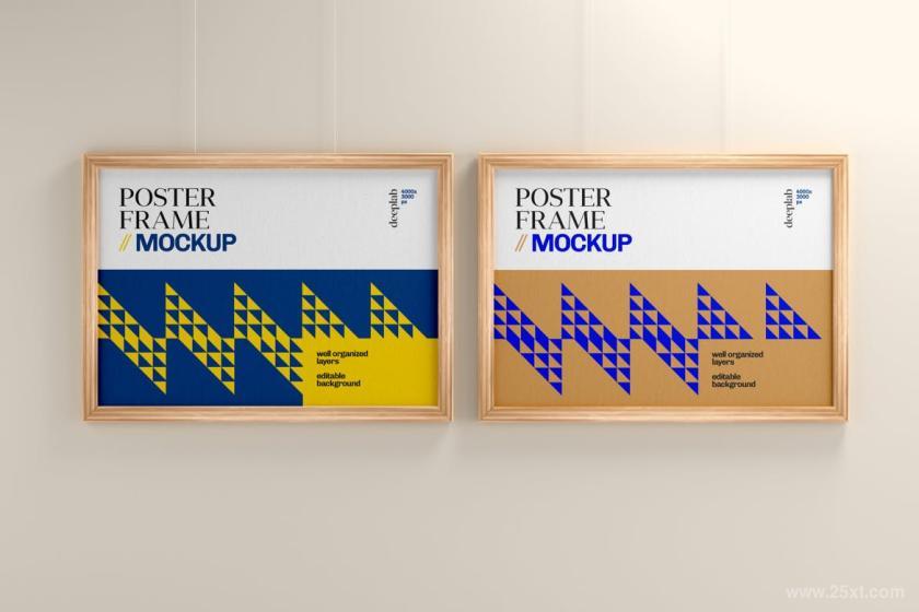 25xt-711317 PosterMockupSetWithWoodFramez6.jpg
