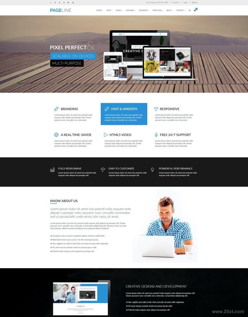 25xt-611624 PageLine-BootstrapBasedMultipurposeHTML5Temz5.jpg