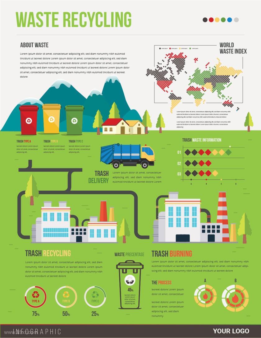 25xt-611258 InfographicChartElementsforEnvironmentWastez4.jpg