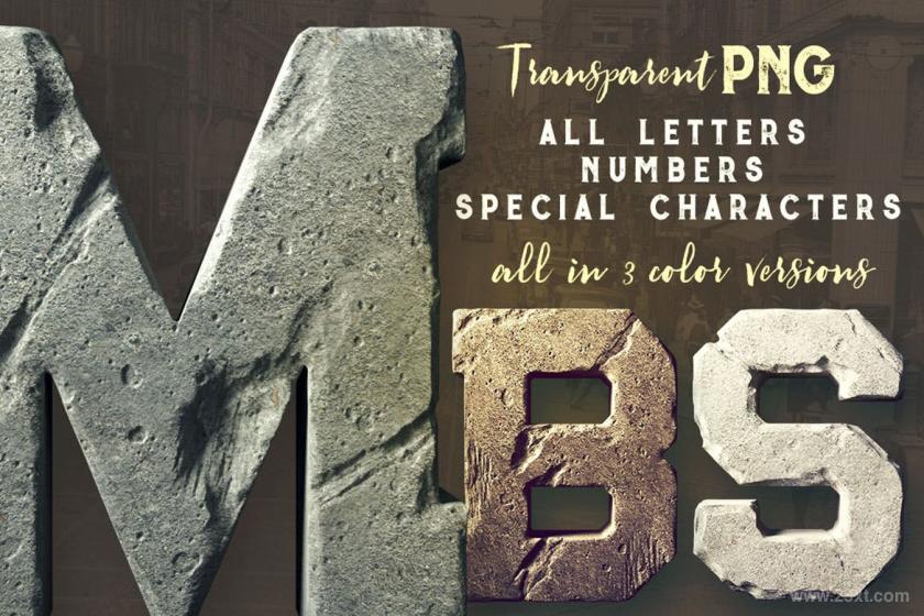 25xt-611340 FlintyStone-3DLetteringz3.jpg