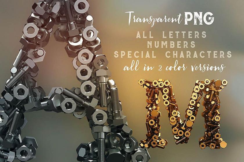 25xt-711156 MetalicBolts–3DLetteringz3.jpg