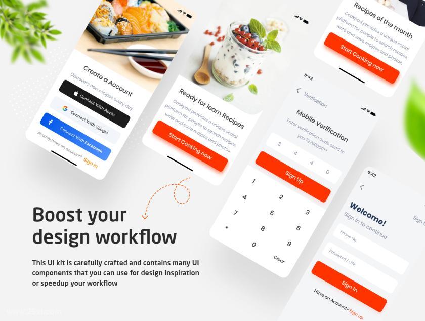 25xt-611934 LearnCooking-SocialapplicationforfoodloversUIkitz6.jpg