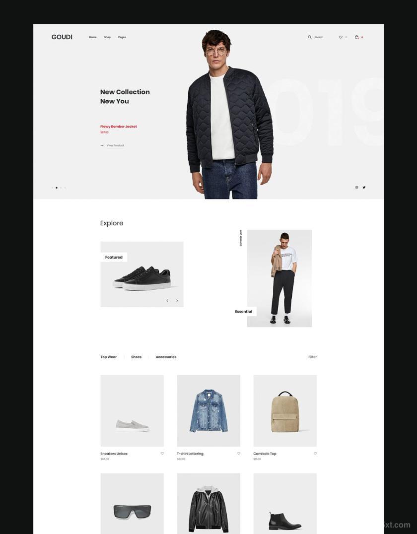25xt-612182 Goudi-BlogMagazinePSDTemplatez5.jpg