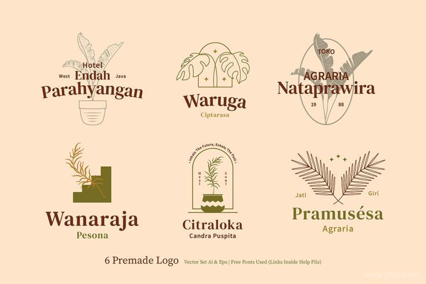 25xt-484875 TropicalLeavesGraphicElementsz4.jpg