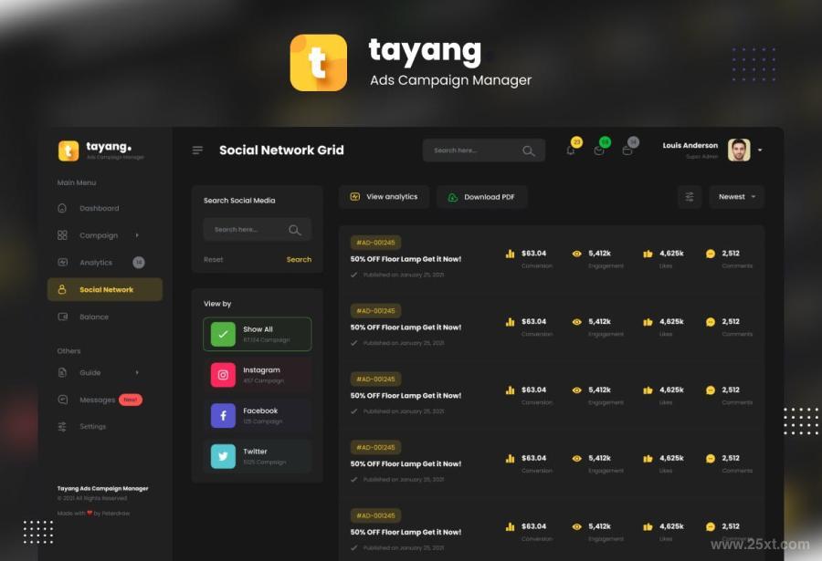 25xt-127706 Tayang---Ad-Manager-Admin-Dashboard-UI-Templatez6.jpg