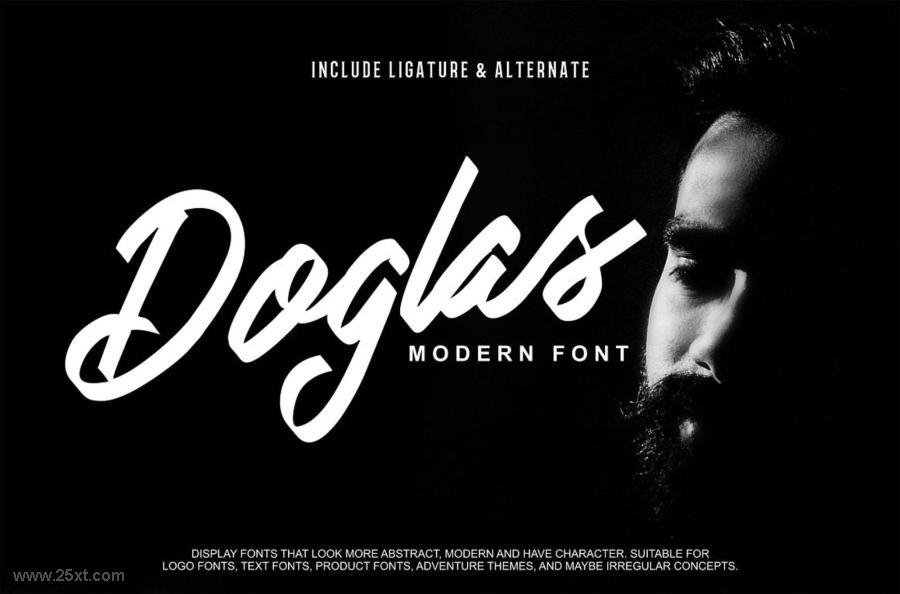 25xt-5050700 Doglas-Modern-Script-FontFontsz2.jpg