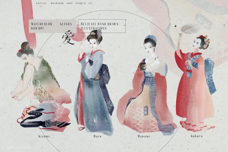 25xt-127877 Watercolor-geisha-portraits---illustrations-setz4.jpg