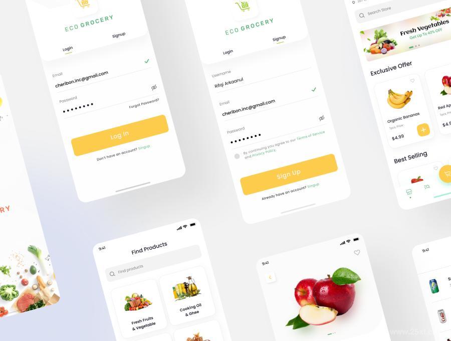 25xt-127885 EcoGroceryAppUIKitz7.jpg