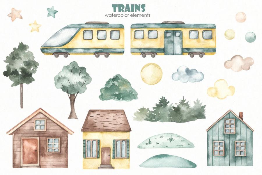 25xt-156012 Trains-watercolor-collectionz5.jpg
