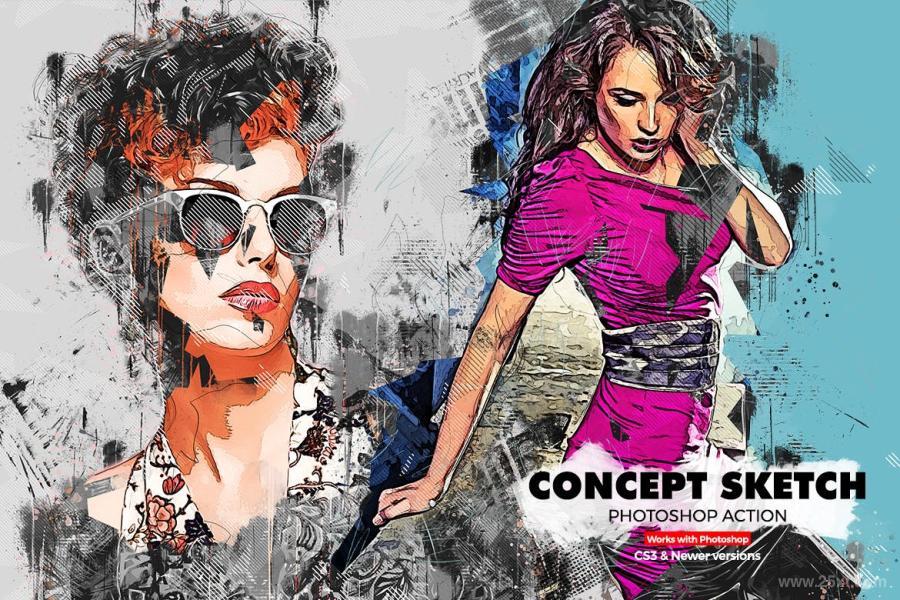 25xt-485842 Concept-Sketch-Photoshop-Actionz4.jpg