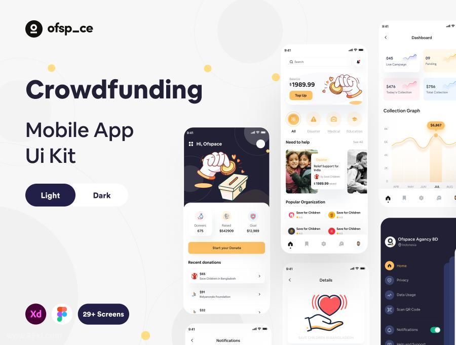 25xt-485895 CrowdfundingAppUIDesignKitz3.jpg