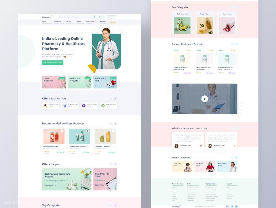 25xt-486224 PharmacyPro-HealthcareE-CommerceWebsiteTemplatez4.jpg