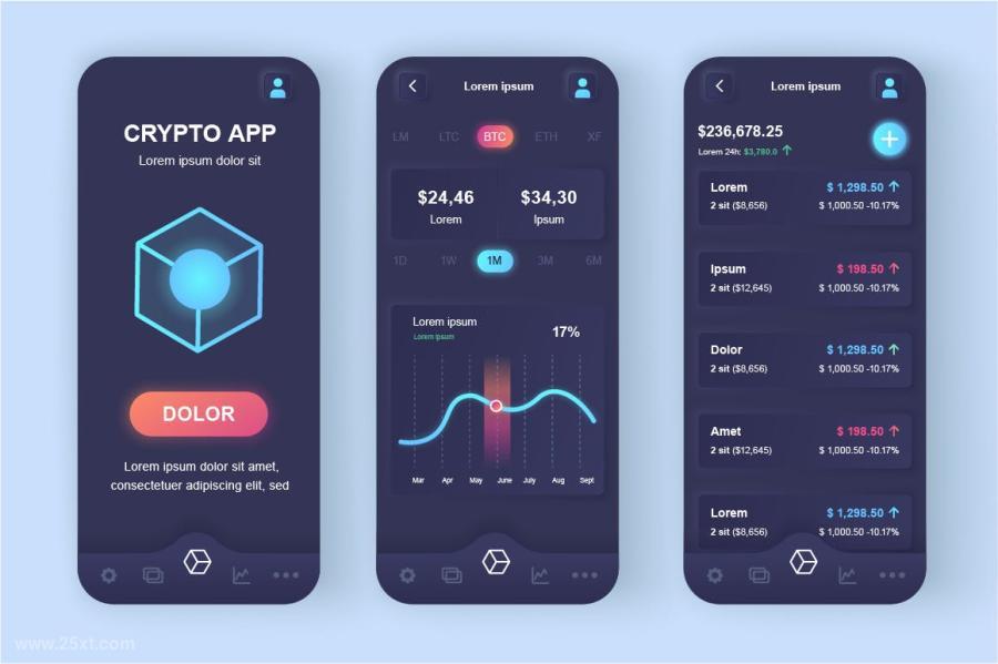 25xt-128053 Neumorphic-Cryptocurrency-Mining-Mobile-App-UI-Kitz3.jpg