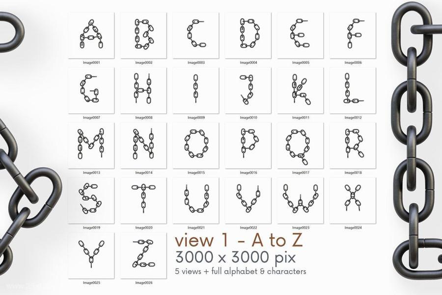 25xt-128094 Chain---3D-Letteringz7.jpg
