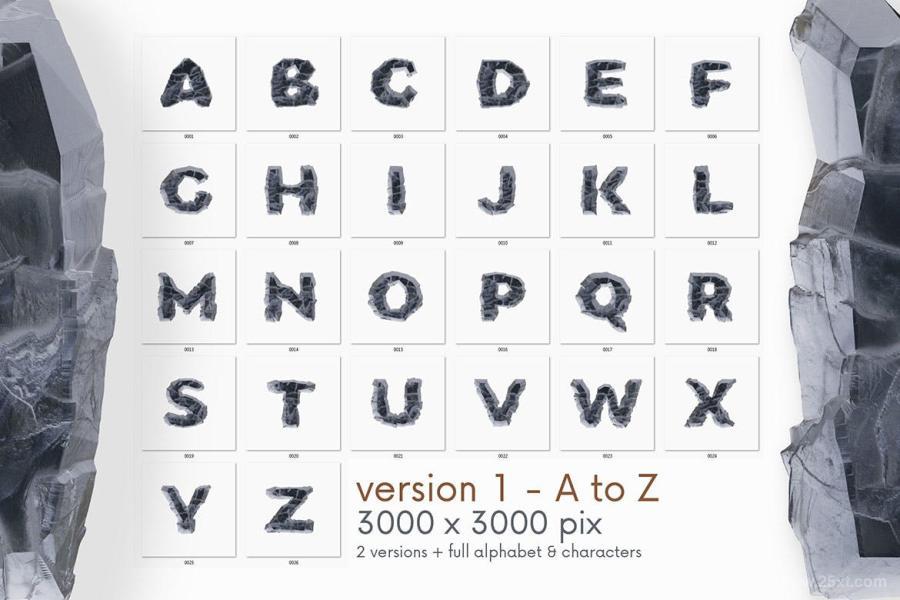 25xt-128005 Asteroids---3D-Letteringz7.jpg