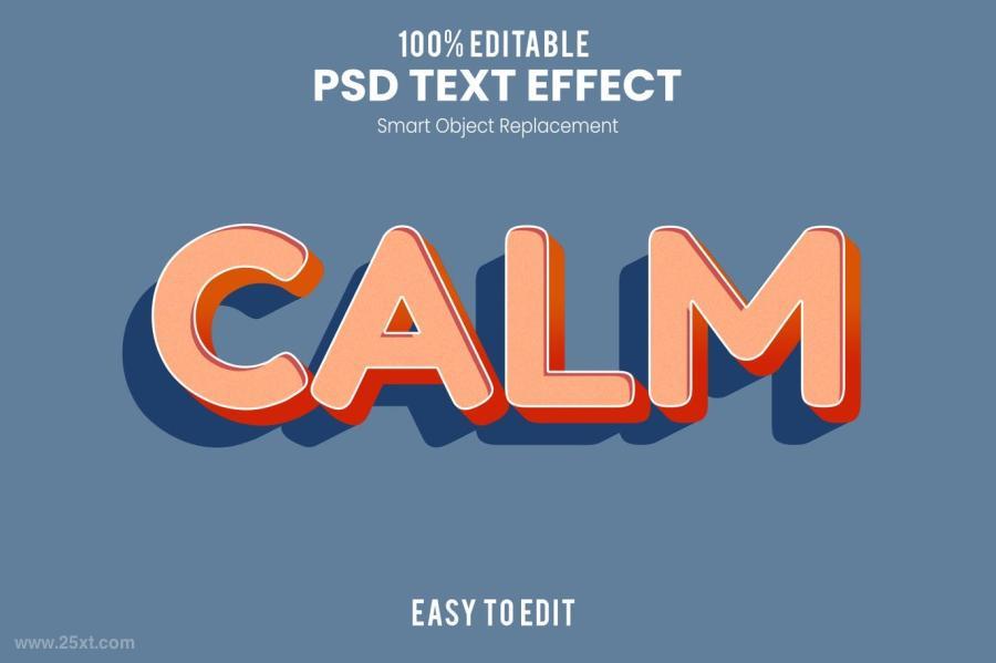 25xt-128212 CALM---3D-Text-Effect-PSDz3.jpg