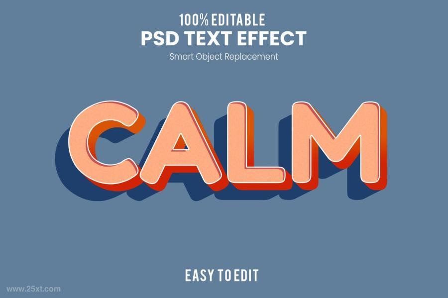25xt-128212 CALM---3D-Text-Effect-PSDz3.jpg