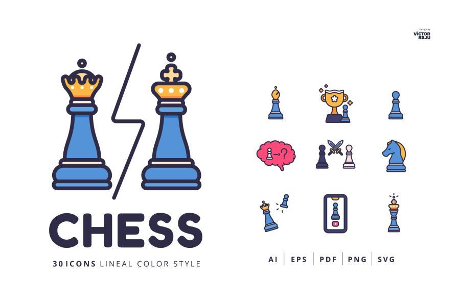 25xt-160070 30-Icons-CHESS-Lineal-Color-Stylez2.jpg