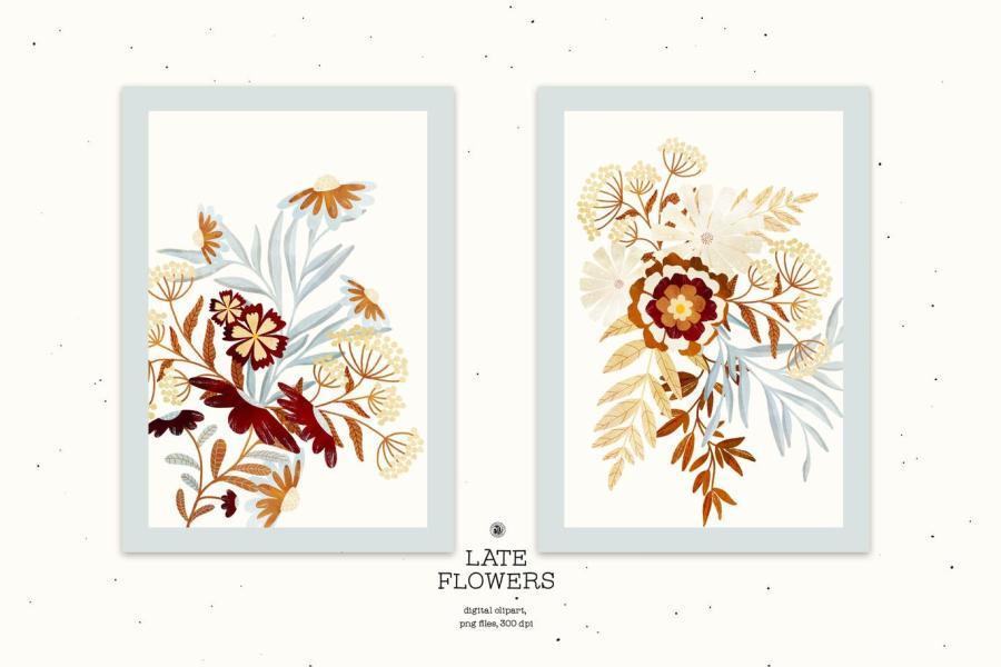 25xt-160142 Late-Flowers---digital-clipart-setz6.jpg
