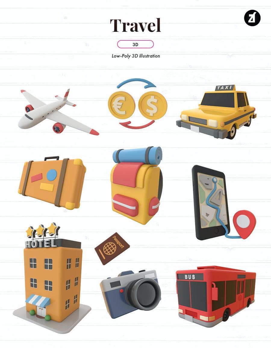 25xt-160237 Travel-3D-object-illustration-packz3.jpg