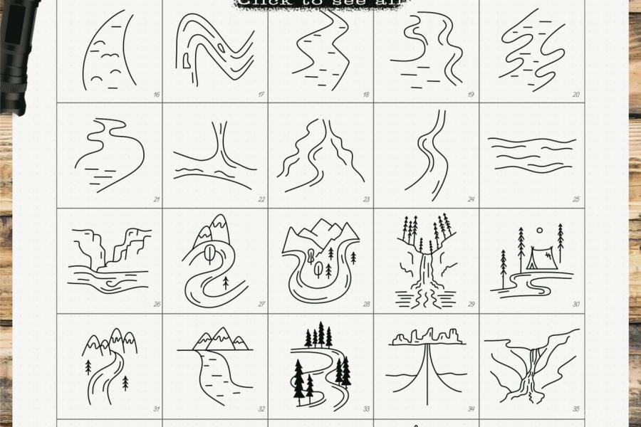 25xt-160238 Valleys-Rivers-Icons-Set-Line-Art-Graphics-Symbolsz3.jpg