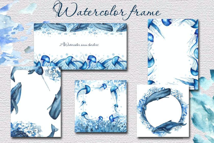 25xt-160409 WatercolorBlueOceanMammalsz5.jpg