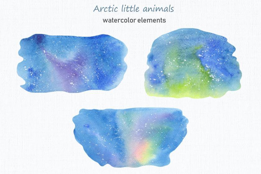 25xt-160413 WatercolorArcticlittleanimalsClipartcardsz11.jpg