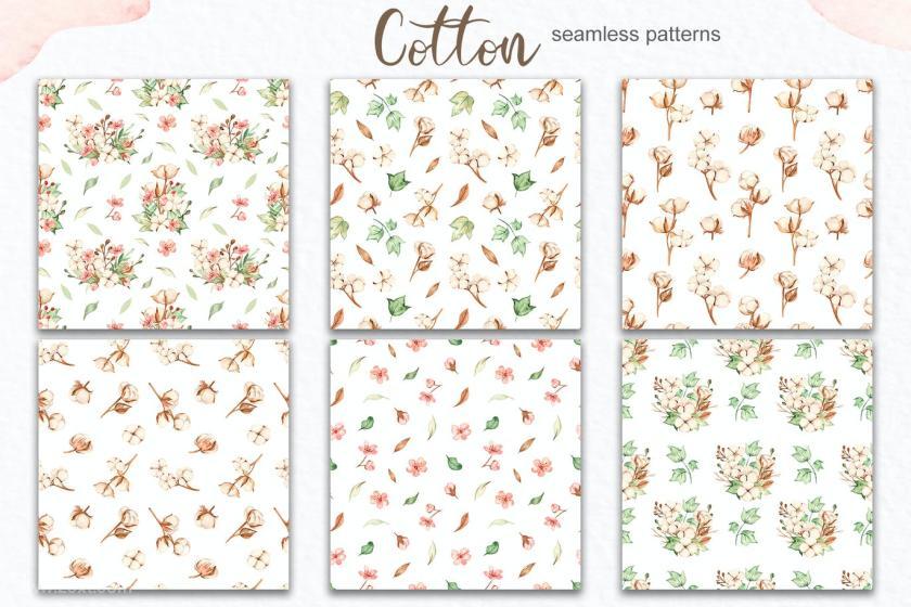 25xt-160414 WatercolorcottonClipart,frames,wreathsz5.jpg