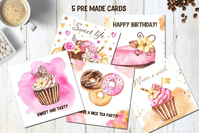 25xt-160428 WatercolorSweetsClipart,frames,cards,patternsz6.jpg