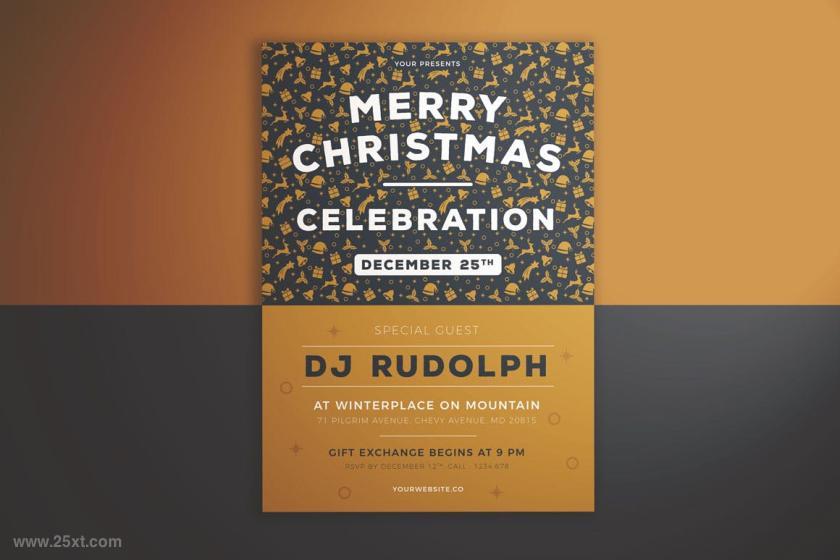 25xt-160723 MerryChristmasCelebrationFlyerz6.jpg