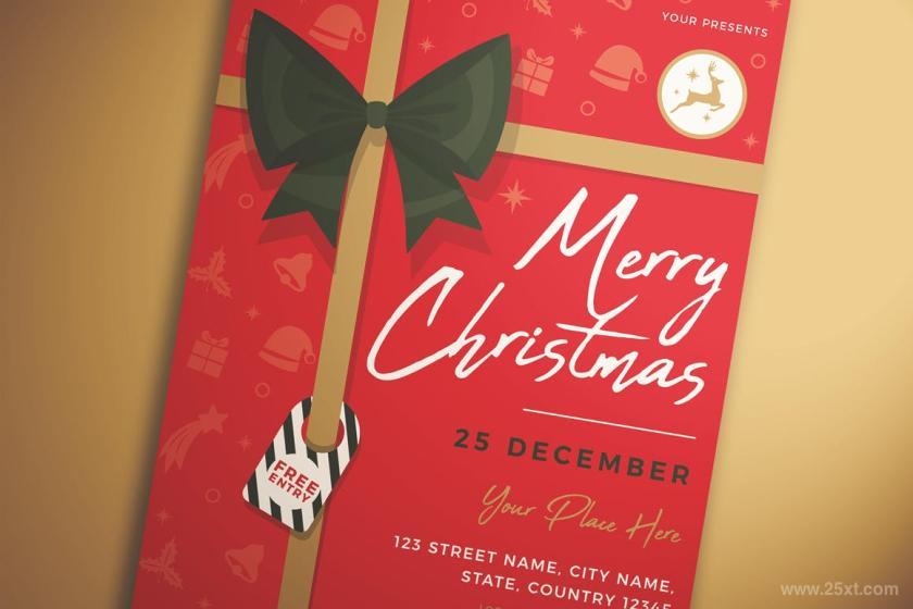 25xt-160742 MerryChristmasInvitationFlyerz4.jpg