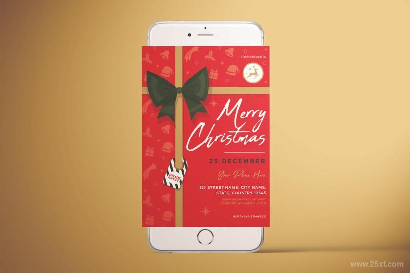 25xt-160742 MerryChristmasInvitationFlyerz5.jpg