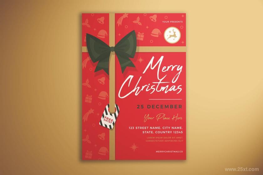 25xt-160742 MerryChristmasInvitationFlyerz7.jpg