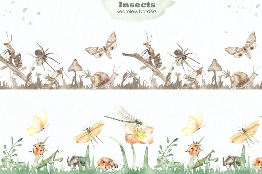 25xt-160830 Insects-watercolor-collectionz11.jpg