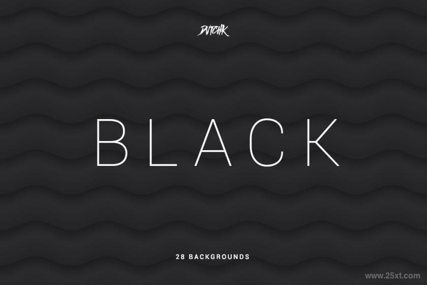 25xt-160927 BlackSoftAbstractWavyBackgroundsz3.jpg