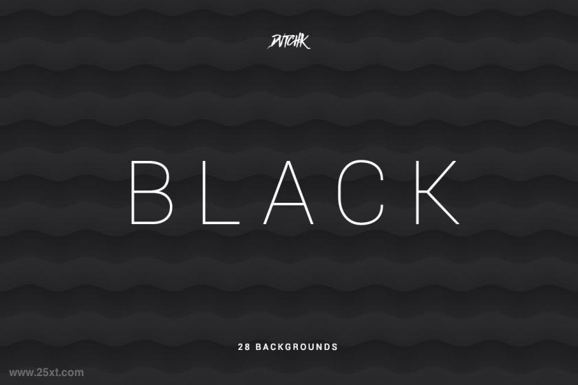 25xt-160927 BlackSoftAbstractWavyBackgroundsz5.jpg
