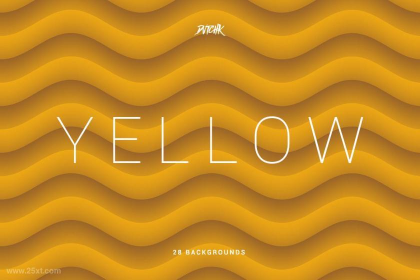 25xt-160935 YellowSoftAbstractWavyBackgroundsz4.jpg