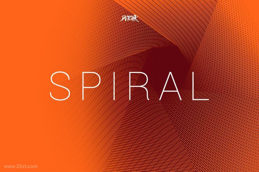 25xt-160990 SpiralHexagonSwirlBackgroundsVol02z3.jpg