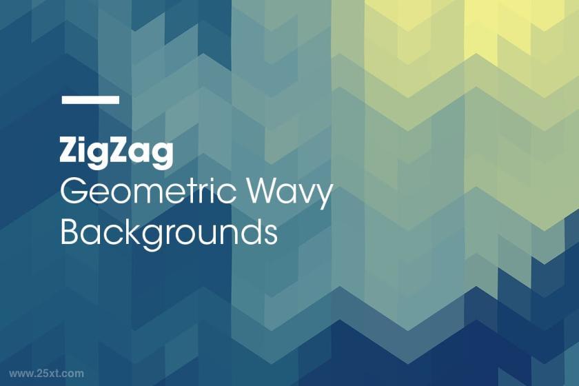 25xt-160999 ZigZagGeometricWavyBackgroundsz3.jpg