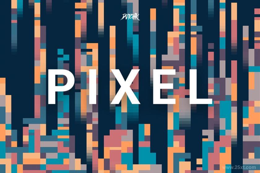 25xt-161017 PixelColorfulMotionSquareBackgroundsV03z5.jpg
