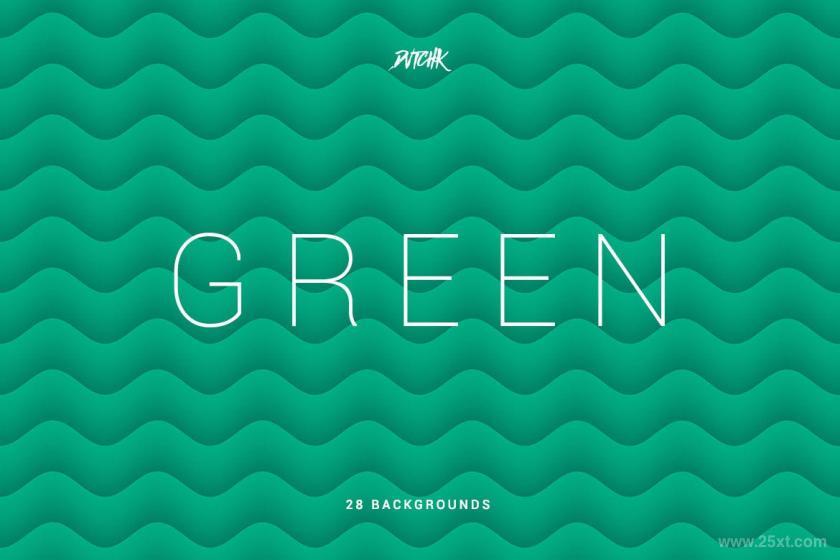 25xt-161029 GreenSoftAbstractWavyBackgroundsz4.jpg