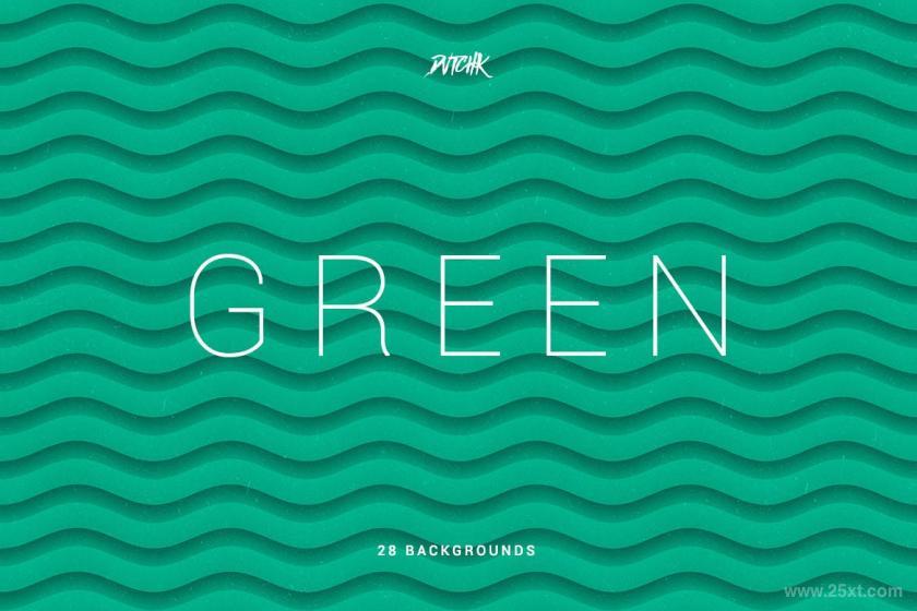 25xt-161029 GreenSoftAbstractWavyBackgroundsz5.jpg
