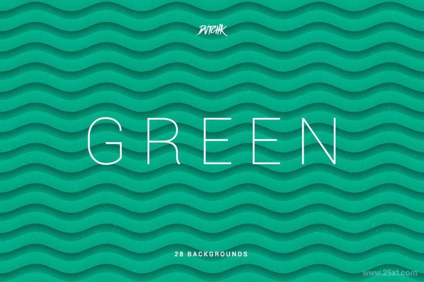 25xt-161029 GreenSoftAbstractWavyBackgroundsz5.jpg