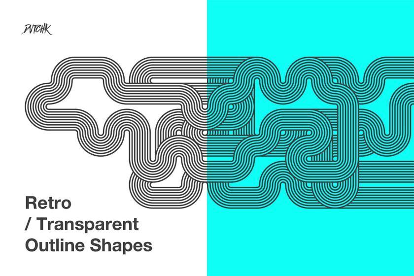 25xt-170355 RetroTransparentOutlineShapesVol01z3.jpg